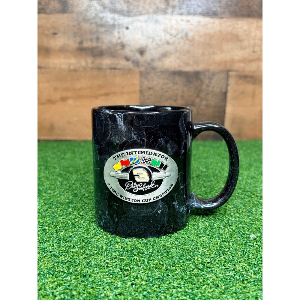 Dale Earnhardt The Intimidator 7 Time Winston Cup Champion Coffee Mug